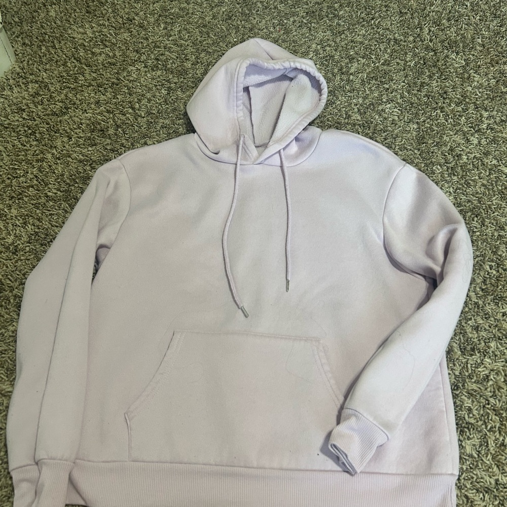 SHEIN Purple Sweatshirt Hoodie